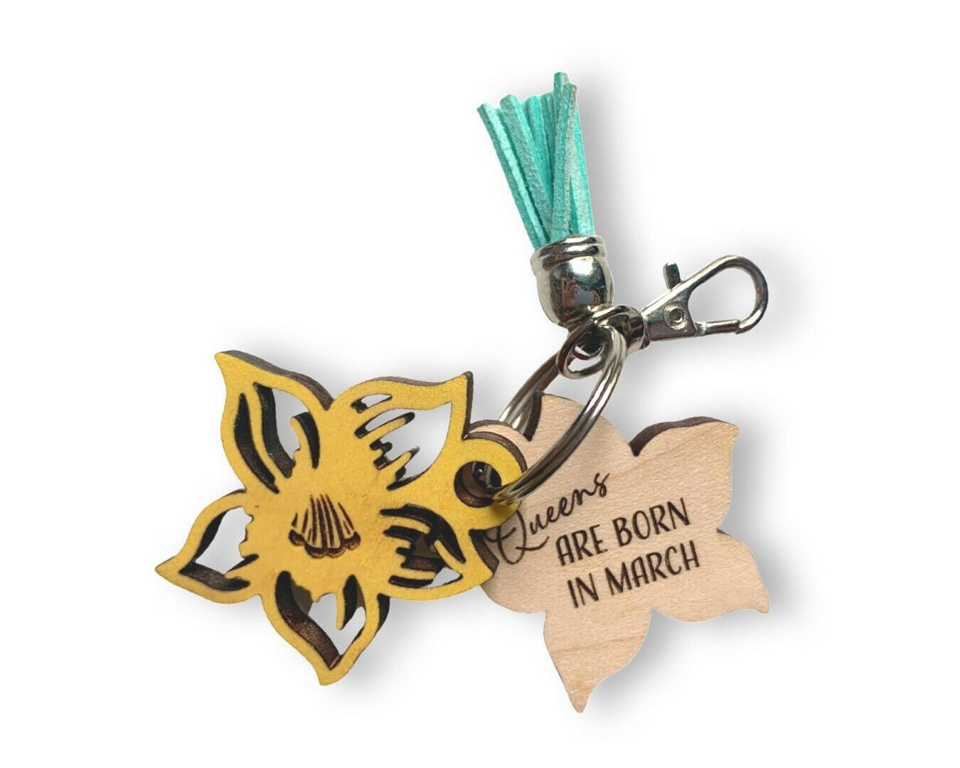 Birth Month Flower Keychain SVG, PNG