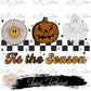 Spooky 'Tis The Season Halloween Digital PNG Download - Hauntingly Fun Clipart for DIY Decorations, Crafts, and More