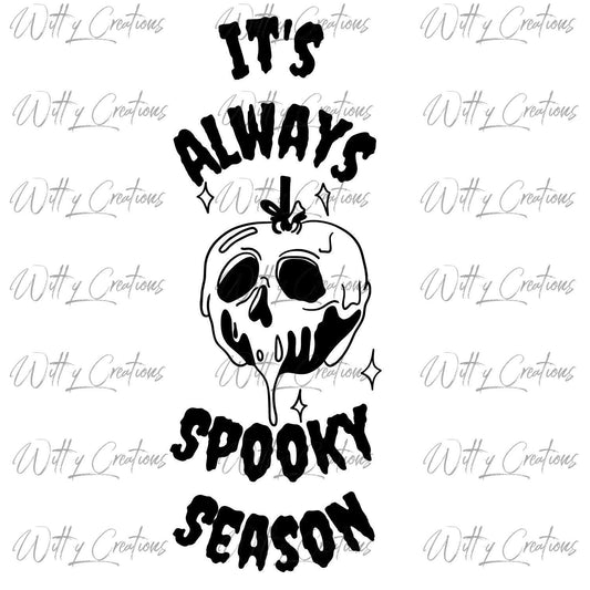 Enchanting Poison Apple | Spooky Season PNG Digital Download | Halloween Art Decor | Instant Printable