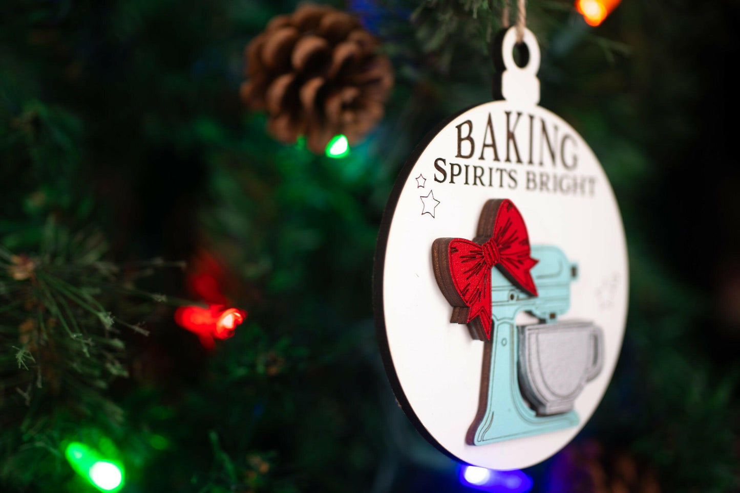 Baking Pun Christmas Ornaments SVG, PNG