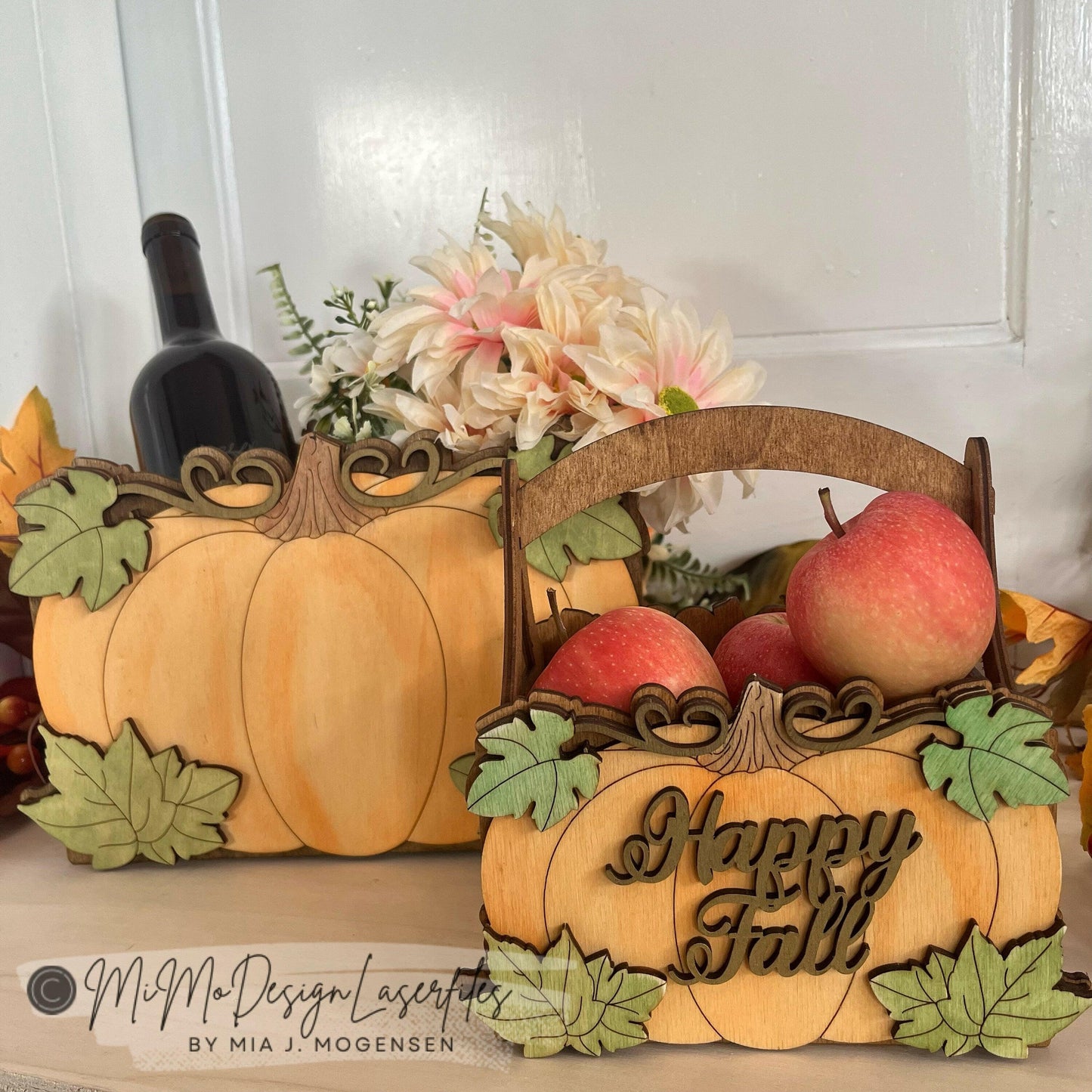 Master Bundle for Pumpkin Fall / Autumn Baskets + Boxes Big + Mini Sizes