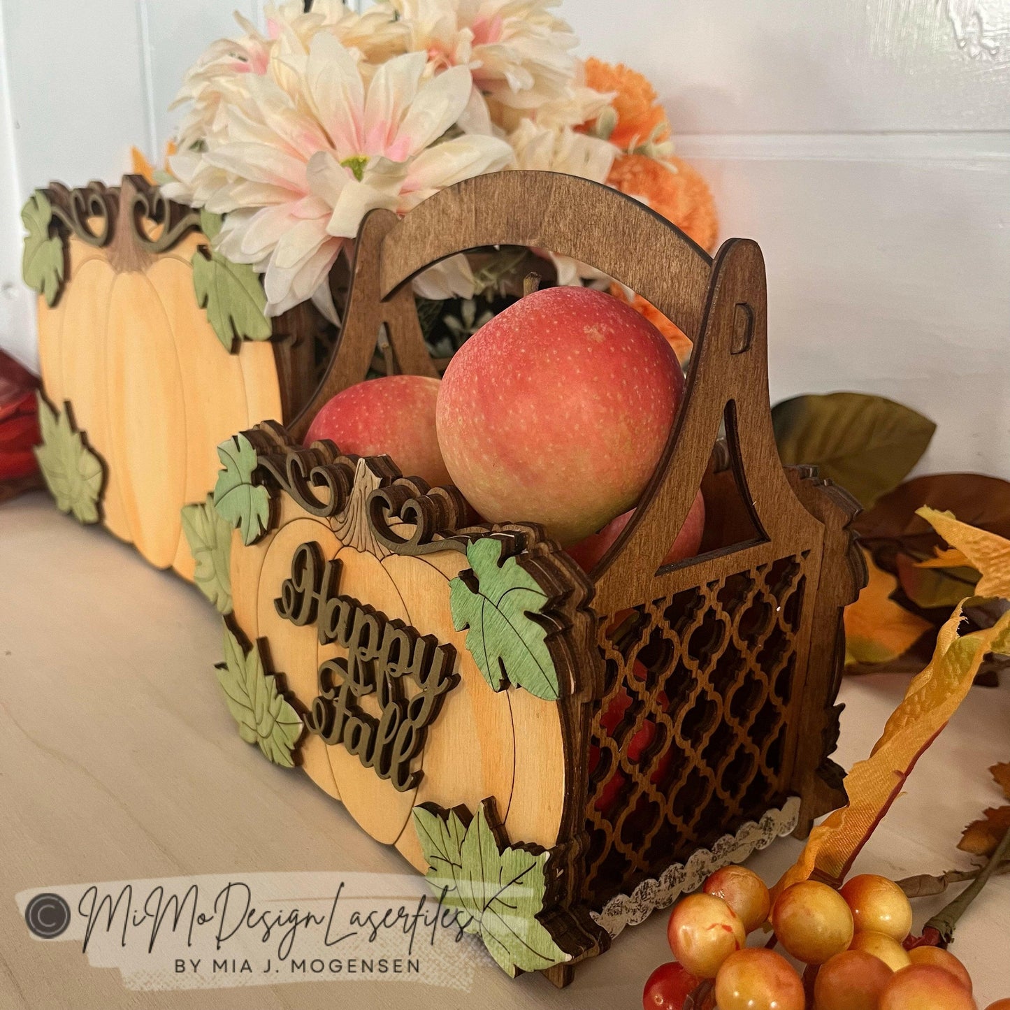 Master Bundle for Pumpkin Fall / Autumn Baskets + Boxes Big + Mini Sizes