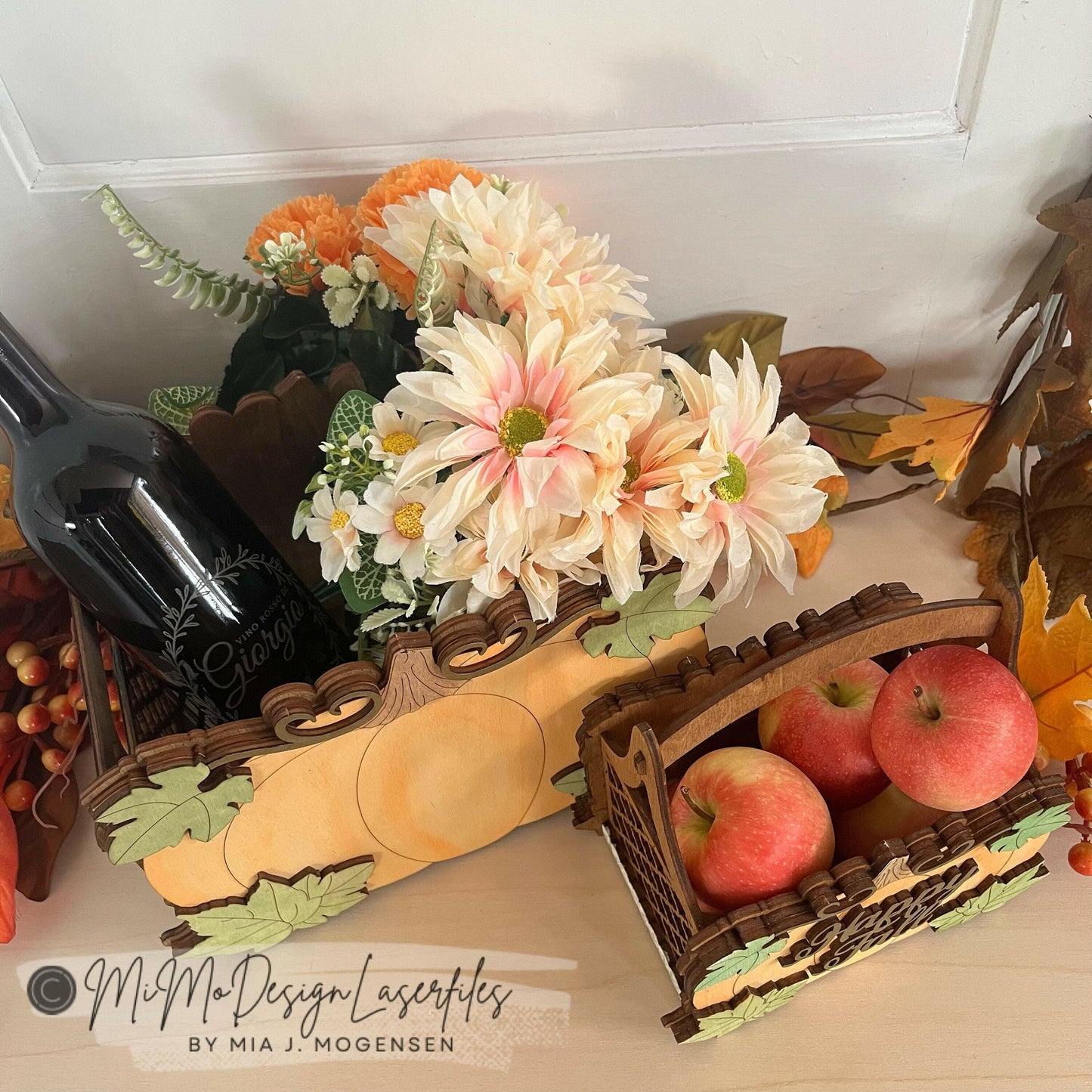 Master Bundle for Pumpkin Fall / Autumn Baskets + Boxes Big + Mini Sizes