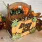 Pumpkin Autumn / Fall Baskets Bundle Big + Mini