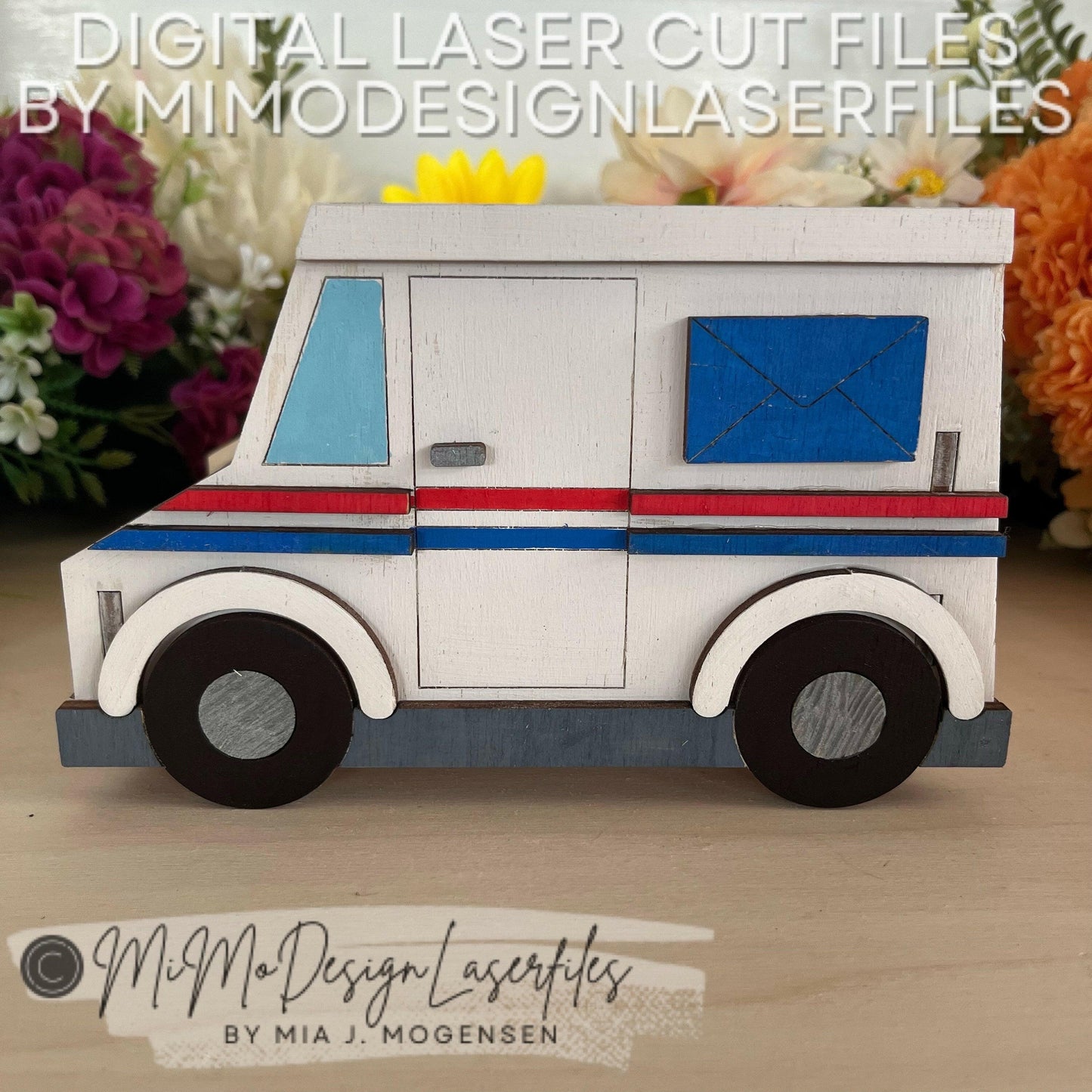 Mini Postal Service USPS Van / Car Gift Box / Crate