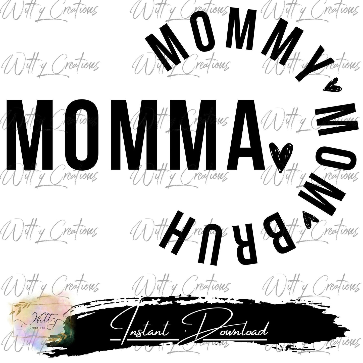 Momma Bruh PNG Digital Download - Instant Printable Art - Hilarious Mom Gift - Digital Illustration - Humorous Momma Design