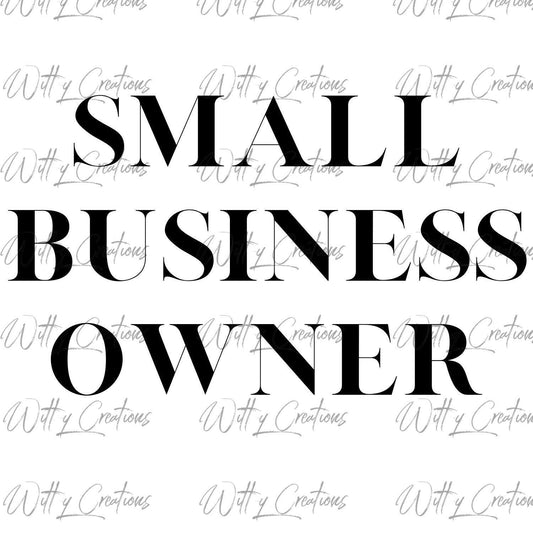 Small Business Owner PNG Digital Download - Entrepreneur Clipart, Instant Business Graphics, Printable Planner Stickers, Commercial Use