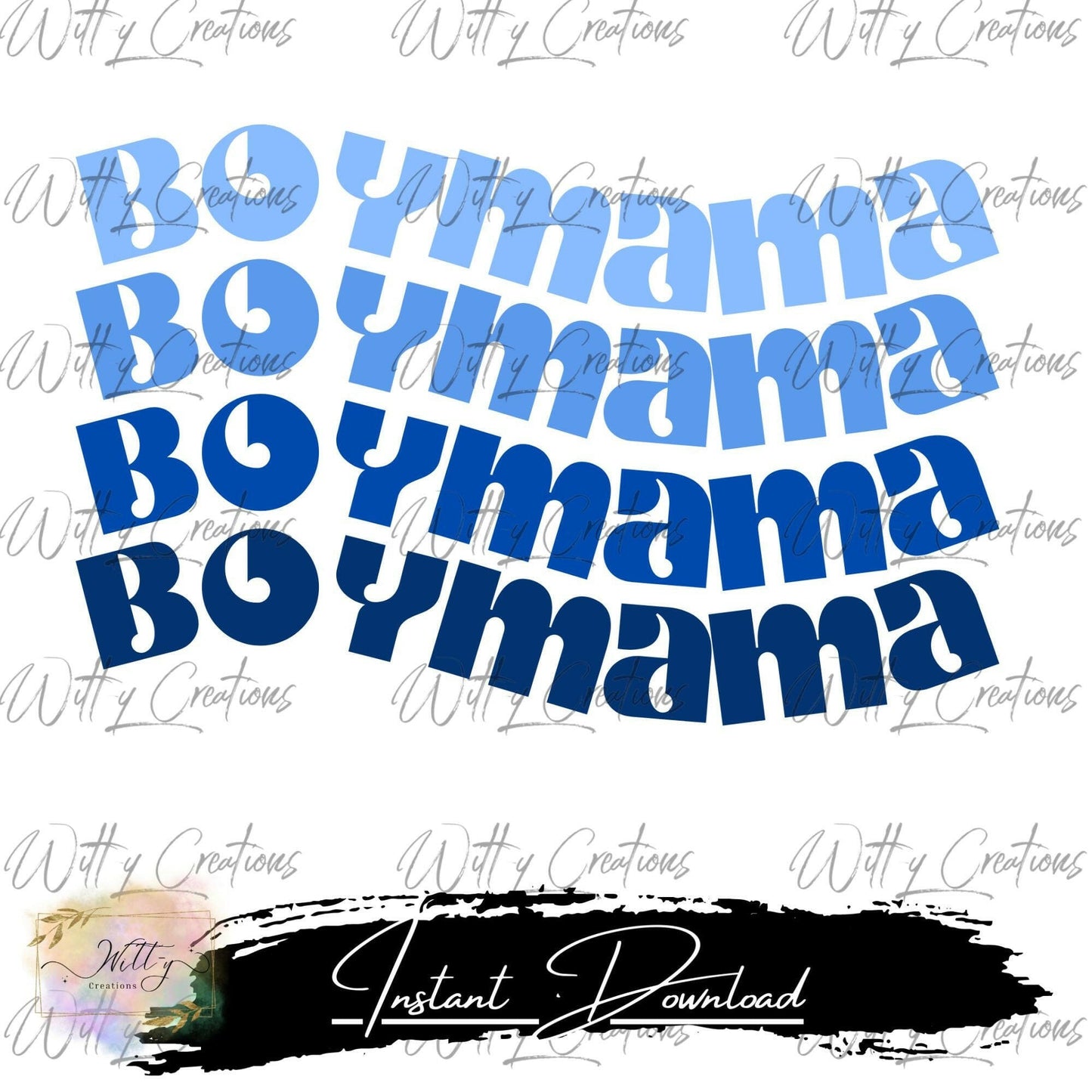 Boy Mama Digital Download | Mother Son Clipart | Mom Life PNG | Instant Printable Art | Nursery Decor | Motherhood Gift | Printable Wall Art