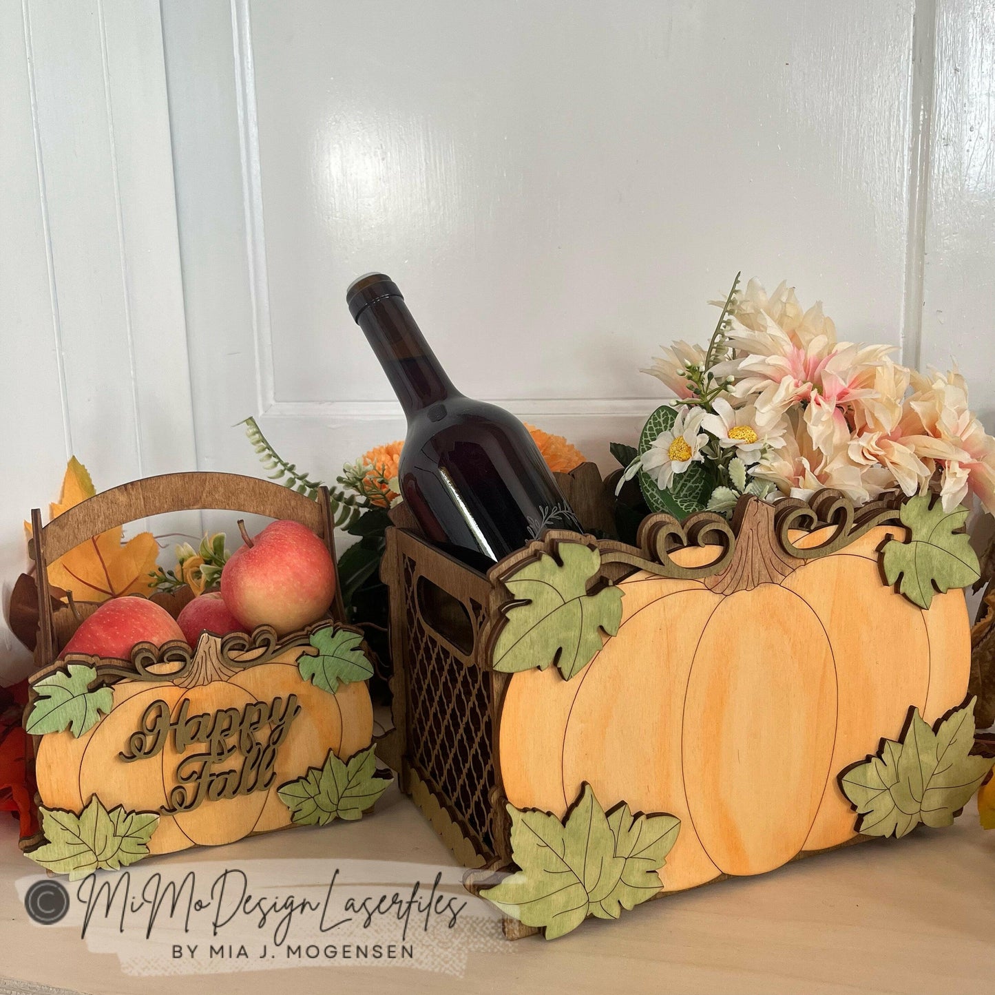 Master Bundle for Pumpkin Fall / Autumn Baskets + Boxes Big + Mini Sizes