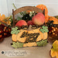 Pumpkin Autumn / Fall Baskets Bundle Big + Mini