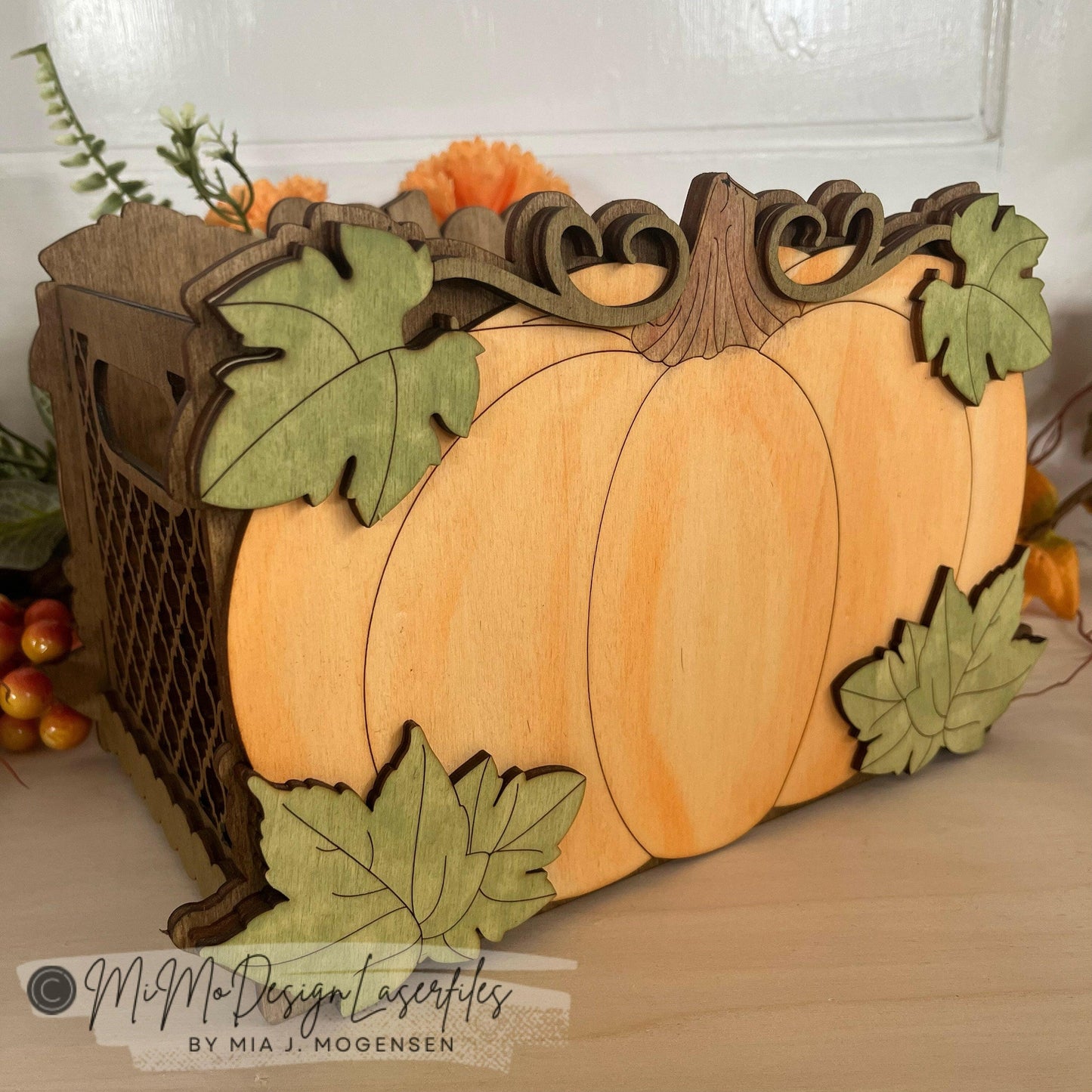 Pumpkin Autumn / Fall Boxes Bundle Big + Mini