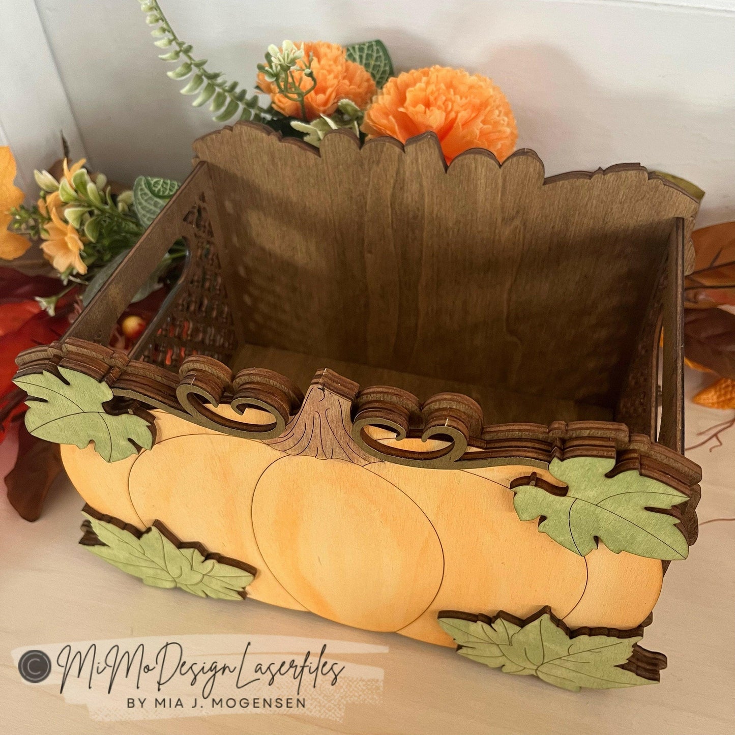 Pumpkin Autumn / Fall Boxes Bundle Big + Mini